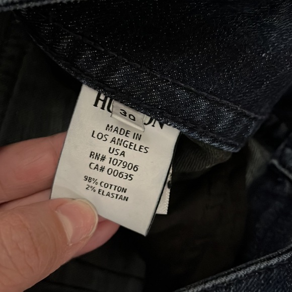 Hudson Signature Bootcut Women’s Blue Jeans Size 30 - Picture 5 of 10